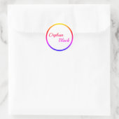 Rainbow Orphan Black Sticker (Tasche)