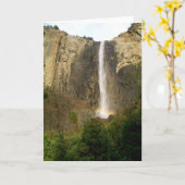 Rainbow over Bridalveil Falls Karte (Gelbe Blume)