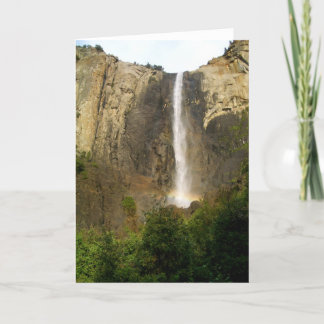 Rainbow over Bridalveil Falls Karte