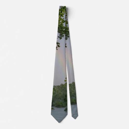Rainbow Over James River Neck Tie Krawatte (Vorderseite)