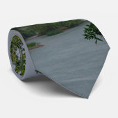 Rainbow Over James River Neck Tie Krawatte (Gerollt)