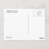 Rainbow Over the Ortiz Mountains Postkarte (Rückseite)