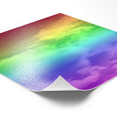 Rainbow Overlay Fotodruck (Ecke)