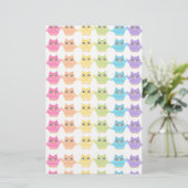 Rainbow Owls Briefpapier (Stehend Vorderseite)