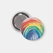 Rainbow Paint Magnet (Vorderseite/Rückseite)