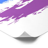 Rainbow Paint Poster (Ecke)