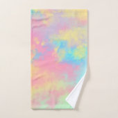Rainbow Paint Spritzer Badhandtuch Set (Handtuch)