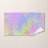 Rainbow Paint Spritzer Badhandtuch Set (Handtuch)