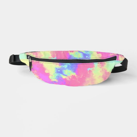 Rainbow Paint Spritzer Bauchtasche (Vorderseite)
