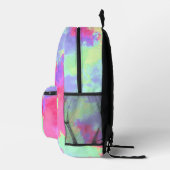 Rainbow Paint Spritzer Bedruckter Rucksack (Rechts)