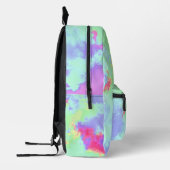 Rainbow Paint Spritzer Bedruckter Rucksack (Links)