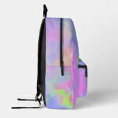 Rainbow Paint Spritzer Bedruckter Rucksack (Links)