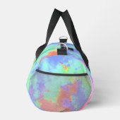Rainbow Paint Spritzer Duffle Bag (Rechts)