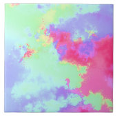 Rainbow Paint Spritzer Effect Fliese (Vorderseite)