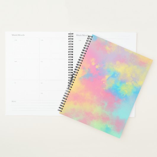 Rainbow Paint Spritzer Effect pink Planer (Anzeige)