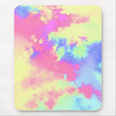 Rainbow Paint Spritzer Effekt gelb grün Mousepad (Vorne)