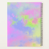 Rainbow Paint Spritzer Effekt pink blau grün Planer (Rückseite)