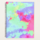 Rainbow Paint Spritzer Effekt pink blau grün Planer (Vorderseite)