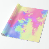 Rainbow Paint Spritzer Geschenkpapier (Ungerollt)