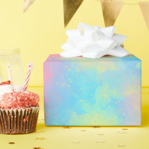 Rainbow Paint Spritzer Geschenkpapier