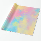 Rainbow Paint Spritzer Geschenkpapier (Ungerollt)
