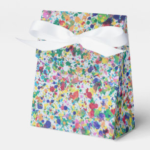 Rainbow Paint Spritzer Geschenkschachtel