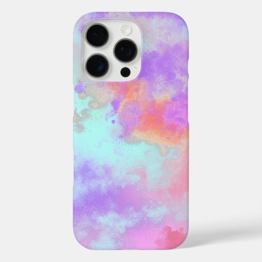 Rainbow Paint Spritzer iPhone 16 Fall Case-Mate iPhone Hülle (Rückseite)