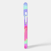 Rainbow Paint Spritzer iPhone 16 Fall Case-Mate iPhone Hülle (Rückseite / Links)