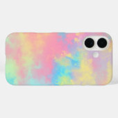 Rainbow Paint Spritzer iPhone 16 Fall Case-Mate iPhone Hülle (Rückseite (Horizontal))