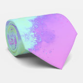 Rainbow Paint Spritzer Krawatte (Gerollt)