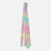 Rainbow Paint Spritzer Krawatte (Rückseite)