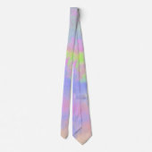 Rainbow Paint Spritzer Krawatte (Rückseite)