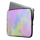Rainbow Paint Spritzer Laptopschutzhülle (Vorderseite Links)