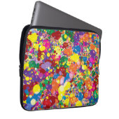 Rainbow Paint Spritzer Laptopschutzhülle (Vorne Rechts)