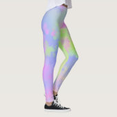 Rainbow Paint Spritzer Leggings (Rechts)