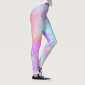 Rainbow Paint Spritzer Leggings (Rechts)