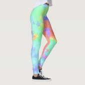 Rainbow Paint Spritzer Leggings (Rechts)