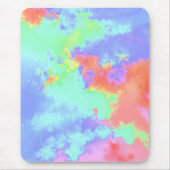 Rainbow Paint Spritzer Mousepad (Vorne)