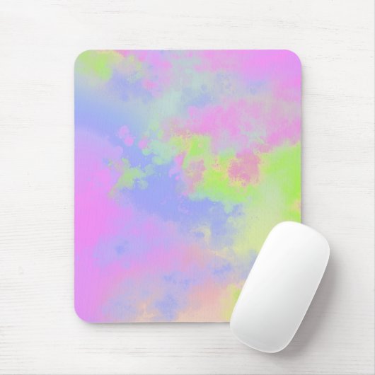 Rainbow Paint Spritzer Mousepad (Mit Mouse)