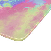 Rainbow Paint Spritzer Schneidebrett (Ecke)