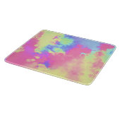 Rainbow Paint Spritzer Schneidebrett (Ecke)
