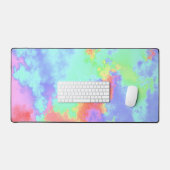 Rainbow Paint Spritzer Schreibtischunterlage (Tastatur & Maus)