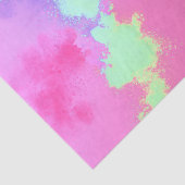 Rainbow Paint Spritzer Seidenpapier (Detail)