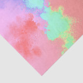 Rainbow Paint Spritzer Seidenpapier (Detail)