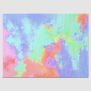 Rainbow Paint Spritzer Seidenpapier