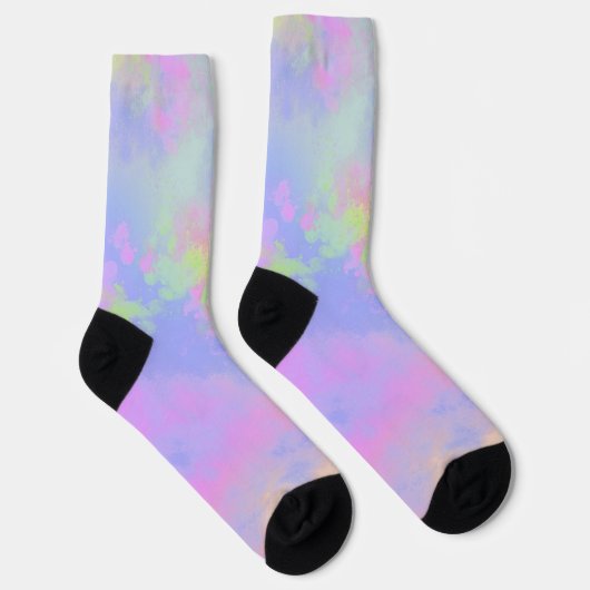 Rainbow Paint Spritzer Socken (Rechts)