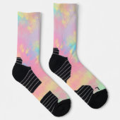 Rainbow Paint Spritzer Socken (Rechts)