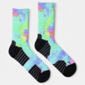 Rainbow Paint Spritzer Socken (Rechts)