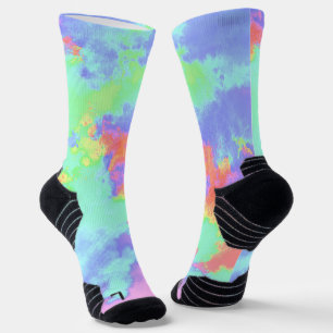Rainbow Paint Spritzer Socken
