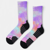 Rainbow Paint Spritzer Socken (Links)